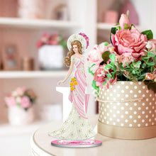 Load image into Gallery viewer, DIY Crystal Diamond Ornament Single Sided Elegant Lady Home Decor (HJBJP04)