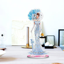 Load image into Gallery viewer, DIY Crystal Diamond Ornament Single Sided Elegant Lady Home Decor (HJBJP06)