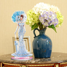 Load image into Gallery viewer, DIY Crystal Diamond Ornament Single Sided Elegant Lady Home Decor (HJBJP06)