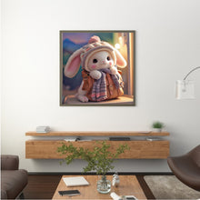 Load image into Gallery viewer, Diamond Painting - Full Round - cute bunny (30*30CM)