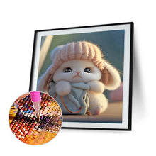 Load image into Gallery viewer, Diamond Painting - Full Round - cute bunny (30*30CM)