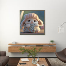 Load image into Gallery viewer, Diamond Painting - Full Round - cute bunny (30*30CM)
