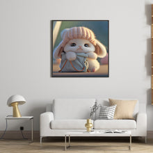 Load image into Gallery viewer, Diamond Painting - Full Round - cute bunny (30*30CM)