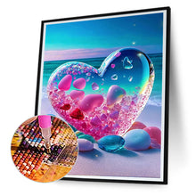 Load image into Gallery viewer, Diamond Painting - Full Round - beach rainbow stone (30*40CM)