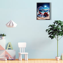 Load image into Gallery viewer, Diamond Painting - Full Round - beach love rose (30*40CM)