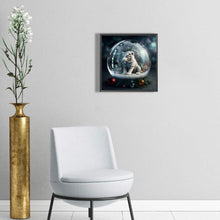 Load image into Gallery viewer, Diamond Painting - Full Round - 12 Zodiac Crystal Ball Tiger (30*30CM)