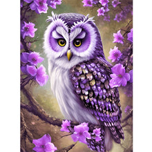 Load image into Gallery viewer, Diamond Painting - Full Round - owl (30*40CM)