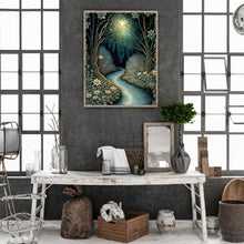 Load image into Gallery viewer, Diamond Painting - Full Round - Stone Road Landscape Series under the Moon (30*40CM)