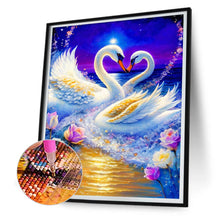 Load image into Gallery viewer, Diamond Painting - Full Round - romantic fantasy swan (30*40CM)