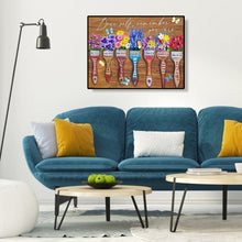 Load image into Gallery viewer, Diamond Painting - Full Round - brush flowers (40*30CM)