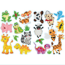 Load image into Gallery viewer, 2pcs Crystal Diamond Sticker Cute DIY for Kids Adult Gift Rewards (BT171)