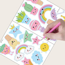 Load image into Gallery viewer, 2pcs Crystal Diamond Sticker Cute DIY for Kids Adult Gift Rewards (BT175)