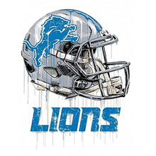 Load image into Gallery viewer, Diamond Painting - Full Round - NFL Detroit Lions team (30*30CM)