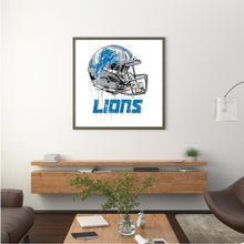 Load image into Gallery viewer, Diamond Painting - Full Round - NFL Detroit Lions team (30*30CM)