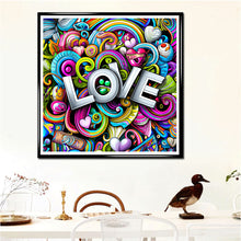 Load image into Gallery viewer, Diamond Painting - Full Round - full of love (30*30CM)