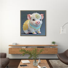 Load image into Gallery viewer, Diamond Painting - Partial Special Shaped - Chinese Zodiac - Pig (30*30CM)