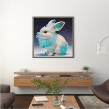 Load image into Gallery viewer, Diamond Painting - Partial Special Shaped - Chinese Zodiac - Rabbit (30*30CM)