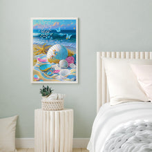 Load image into Gallery viewer, Diamond Painting - Partial Special Shaped - dreamy seaside beach shells (30*40CM)