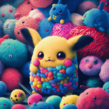 Load image into Gallery viewer, Diamond Painting - Full Round - pikachu (30*30CM)