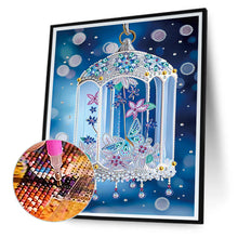Load image into Gallery viewer, Diamond Painting - Partial Special Shaped - Butterfly small fresh pendant (30*40CM)