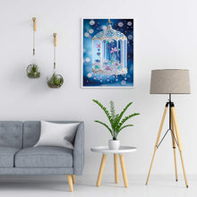 Load image into Gallery viewer, Diamond Painting - Partial Special Shaped - Butterfly small fresh pendant (30*40CM)