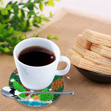 Load image into Gallery viewer, 6/8pcs Anti Slip Coasters with Holder DIY for Tabletop Protection (BD013)