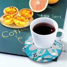 Load image into Gallery viewer, 6/8pcs Anti Slip Coasters with Holder DIY for Tabletop Protection (BD016)