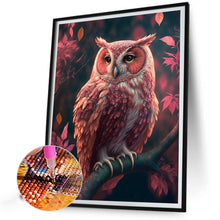 Load image into Gallery viewer, Diamond Painting - Full Round - Luminous Owl (30*40CM)