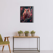 Load image into Gallery viewer, Diamond Painting - Full Round - Luminous Owl (30*40CM)