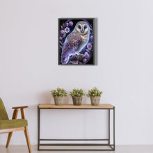 Load image into Gallery viewer, Diamond Painting - Full Round - Luminous Owl (30*40CM)