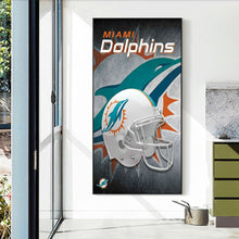 Load image into Gallery viewer, Diamond Painting - Full Round - NFL miami dolphins football team (35*50CM)