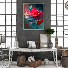 Load image into Gallery viewer, Diamond Painting - Full Round - smoke rose (30*40CM)
