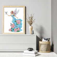 Load image into Gallery viewer, Diamond Painting - Partial Special Shaped - Elegant Lady (30*40CM)