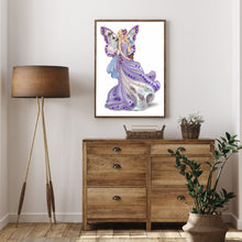 Load image into Gallery viewer, Diamond Painting - Partial Special Shaped - Elegant lady (30*40CM)