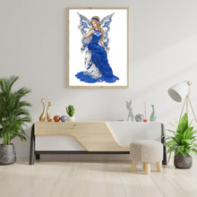 Load image into Gallery viewer, Diamond Painting - Partial Special Shaped - Elegant lady (30*40CM)