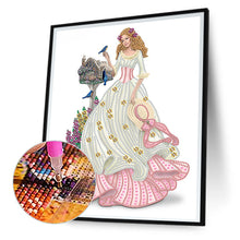 Load image into Gallery viewer, Diamond Painting - Partial Special Shaped - Elegant lady (30*40CM)