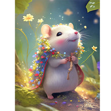 Load image into Gallery viewer, Diamond Painting - Full Round - Chinese Zodiac Rat (30*40CM)