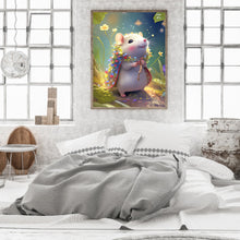 Load image into Gallery viewer, Diamond Painting - Full Round - Chinese Zodiac Rat (30*40CM)