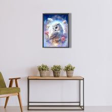 Load image into Gallery viewer, Diamond Painting - Full Round - bald owl (30*40CM)