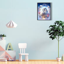 Load image into Gallery viewer, Diamond Painting - Full Round - bald owl (30*40CM)