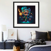 Load image into Gallery viewer, Diamond Painting - Full Round - elf girl (30*30CM)