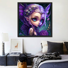 Load image into Gallery viewer, Diamond Painting - Full Round - elf girl (30*30CM)