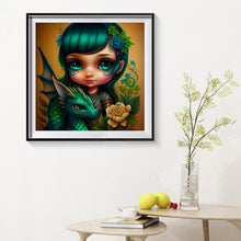 Load image into Gallery viewer, Diamond Painting - Full Round - elf girl (30*30CM)