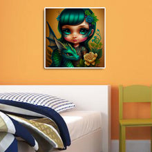 Load image into Gallery viewer, Diamond Painting - Full Round - elf girl (30*30CM)