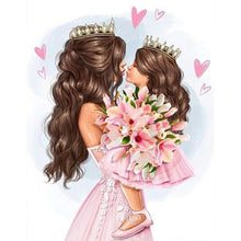 Load image into Gallery viewer, Diamond Painting - Full Round - mother's day mother and daughter (30*40CM)