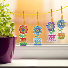 Load image into Gallery viewer, 10pcs DIY Crystal Diamond Pendant Paint by Number Single-sided for Gift (GS214)