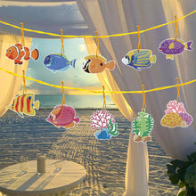 Load image into Gallery viewer, 10pcs DIY Crystal Diamond Pendant Paint by Number Single-sided for Gift (GS216)