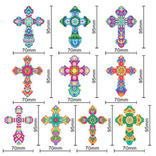 Load image into Gallery viewer, 10pcs DIY Crystal Diamond Pendant Paint by Number Single-sided for Gift (GS219)