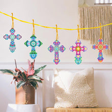 Load image into Gallery viewer, 10pcs DIY Crystal Diamond Pendant Paint by Number Single-sided for Gift (GS219)