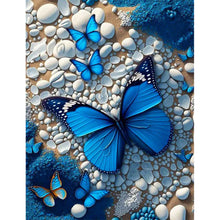 Load image into Gallery viewer, Diamond Painting - Full Round - Butterfly (30*40CM)